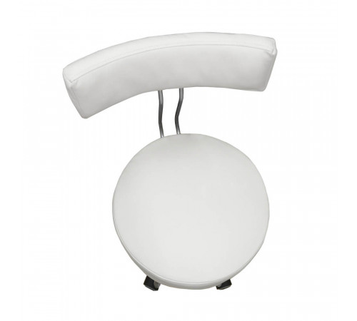 Стул мастера «Монро» на черном пластмассовом каркасе