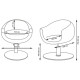 Кресло парикмахерское МД-108 гидравлика
