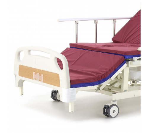 Кровать электрическая DB-11А (МЕ-5218Н-12) с боковым переворачиванием, туалетным устройством и функцией «кардиокресло» и регулировкой высоты