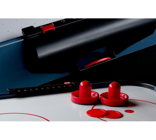 Аэрохоккей «Blue Ice» 5 ф (152 х 76 х 80,5 см, черно-голубой, складной)