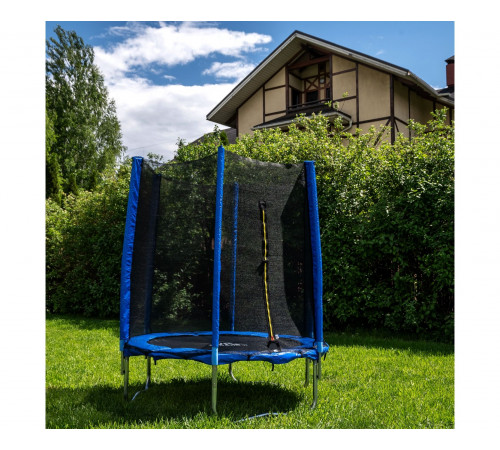 Батут DFC Trampoline Fitness с сеткой 6ft