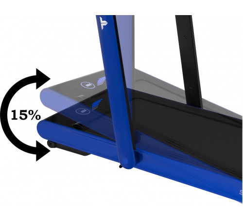 Беговая дорожка Titanium Masters Slimtech S60 DEEP BLUE, синяя