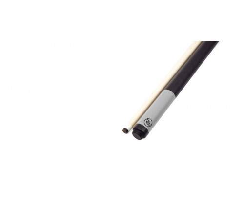 Кий / пул 2-pc "Rasson A" (серо - черный) с оплеткой экокожа