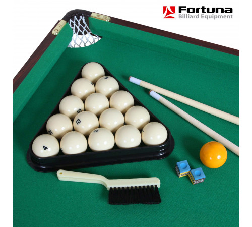 Бильярдный стол Fortuna Русская Пирамида 6фт 9 в 1 с комплектом аксессуаров