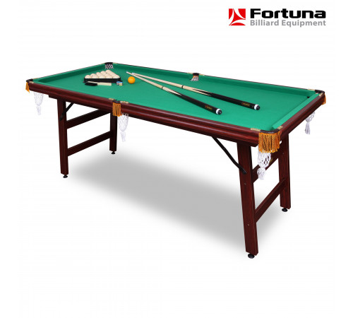 Бильярдный стол Fortuna Русская Пирамида 6фт 9 в 1 с комплектом аксессуаров