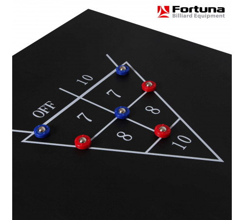 Бильярдный стол Fortuna Русская Пирамида 6фт 9 в 1 с комплектом аксессуаров