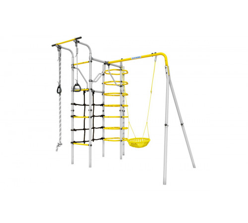 Детский спортивный комплекс для дачи ROMANA Космос (желтый/серый)