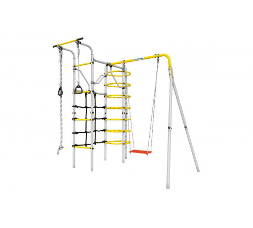 Детский спортивный комплекс для дачи ROMANA Космос (желтый/серый)