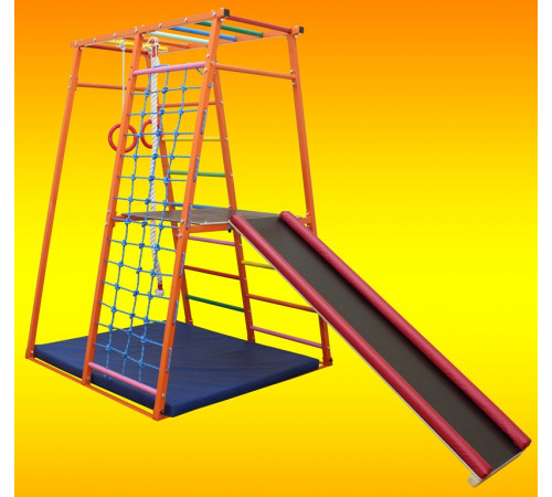 Детский спортивный комплекс Теремок 170 с площадкой металл