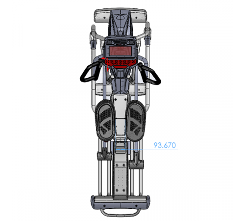 Эллиптический тренажер Sole E95 2019