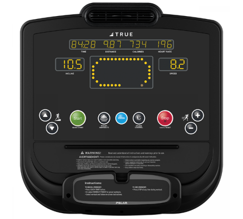 Эллиптический тренажер TRUE XS1000 Spectrum c консолью Emerge