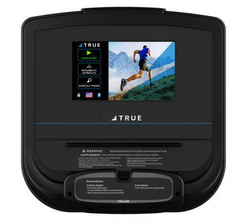 Эллиптический тренажер TRUE XC900 c консолью Envision9
