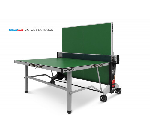 Стол теннисный VICTORY 6 Всепогодный Зелёный