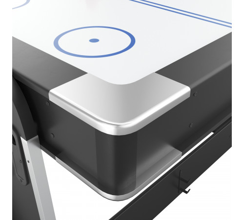 Игровой стол UNIX Line Трансформер 4 в 1 (204х112 cм) Black