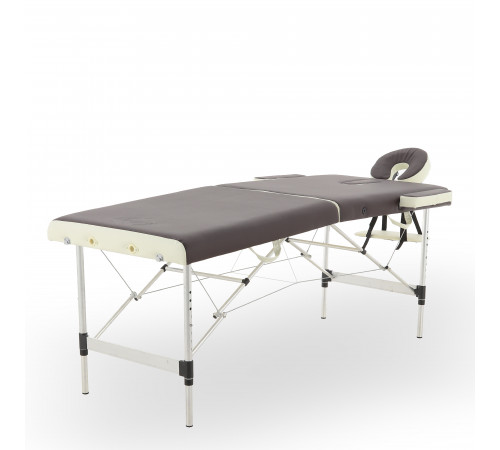 Массажный стол складной алюминиевый  JFAL01A 2-х секционный