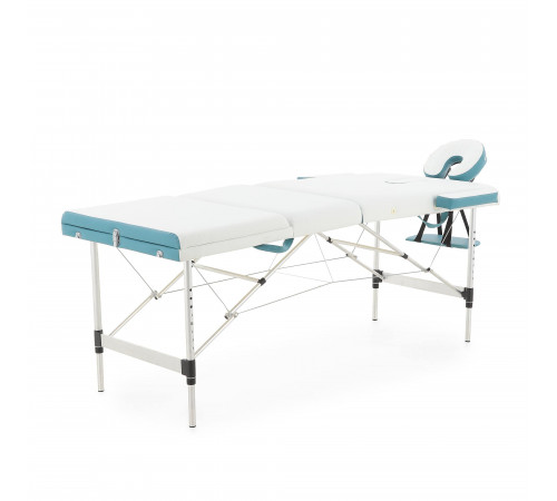 Массажный стол складной алюминиевый JFAL01A 3-х секционный
