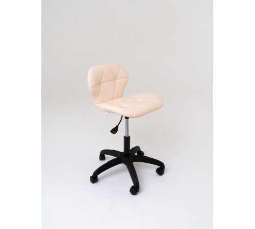 Стул ракушка, пластик колеса