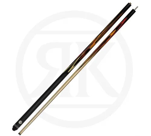 Кий Коралл, черный граб/красный граб /белый граб, 16-запилов, 2PC(ЯК)