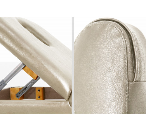 Массажный стол Relax Comfort бежевая кожа (№4)