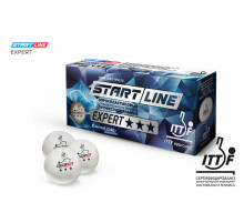 Мячи Start line EXPERT V40+ 3* (ITTF) (10 шт)
