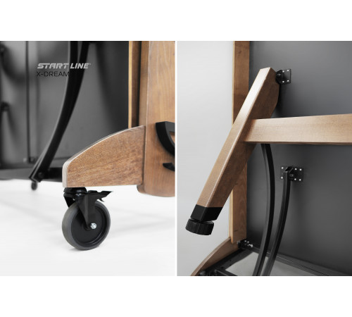 Стол теннисный X-dream Start Line (№5, ЛДСП Черный)