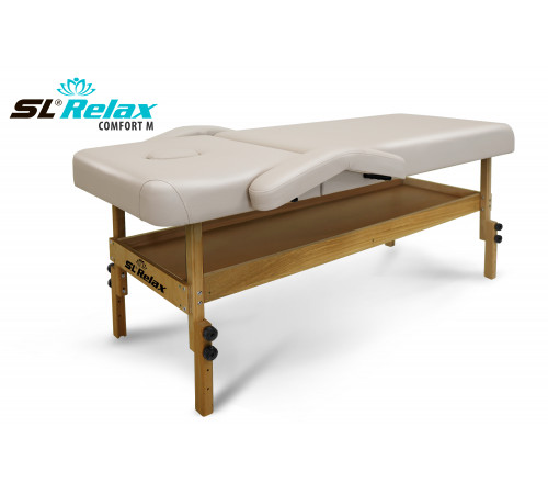 Массажный стол Relax Comfort-М бежевая кожа (№4)