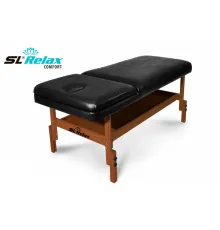 Массажный стол Relax Comfort черная кожа (№4)